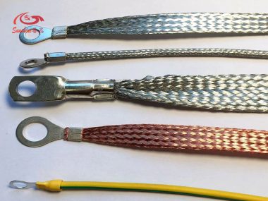 Copper braided Connectors with lugs